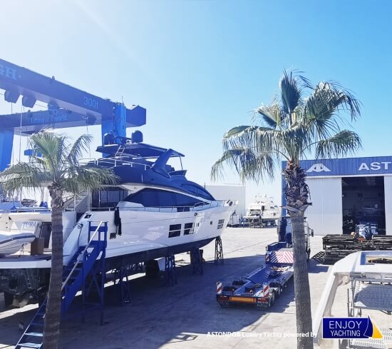 Astondoa Luxuxyacht Werft Alicante Spanien - Enjoy Yachting